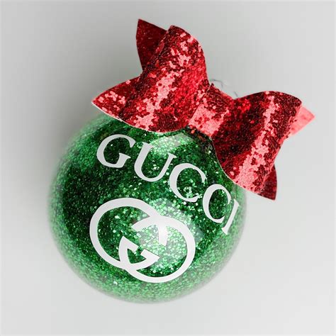 christmas gucci|gucci christmas ornaments.